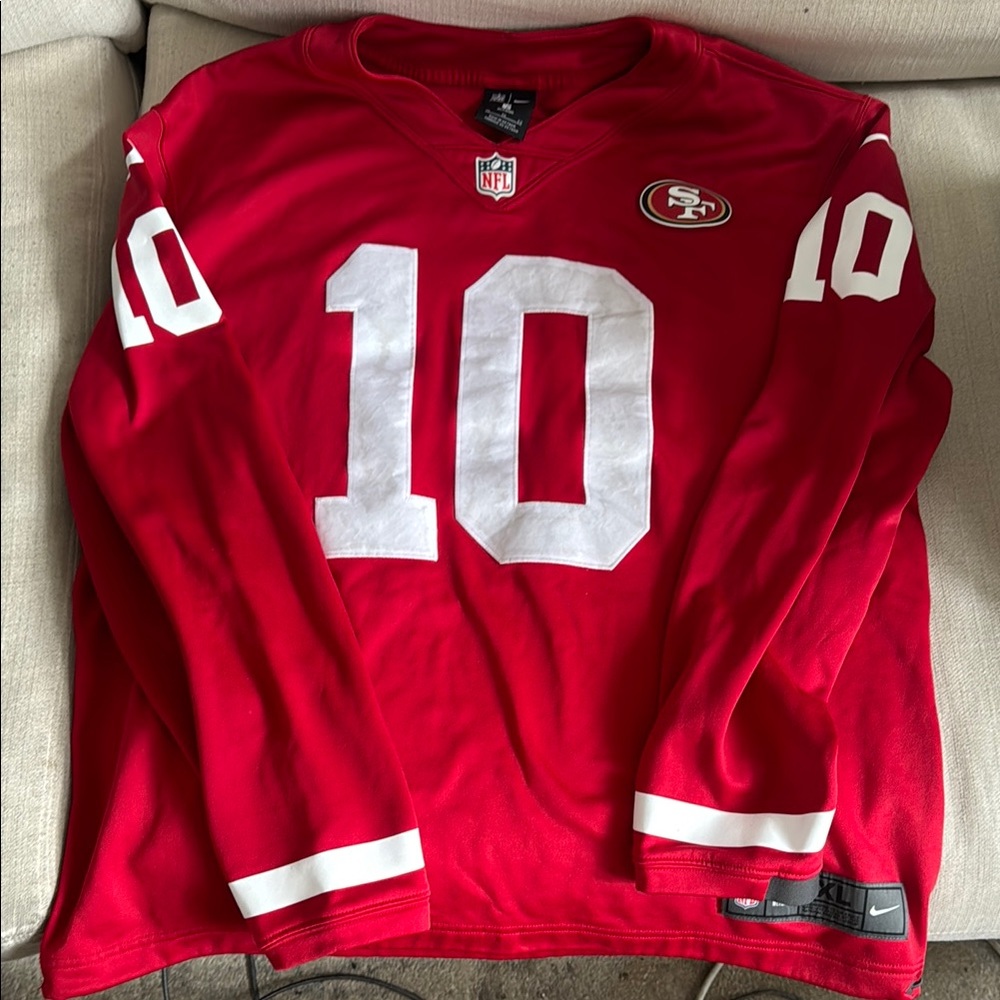 Nike Red 49ers Jersey
